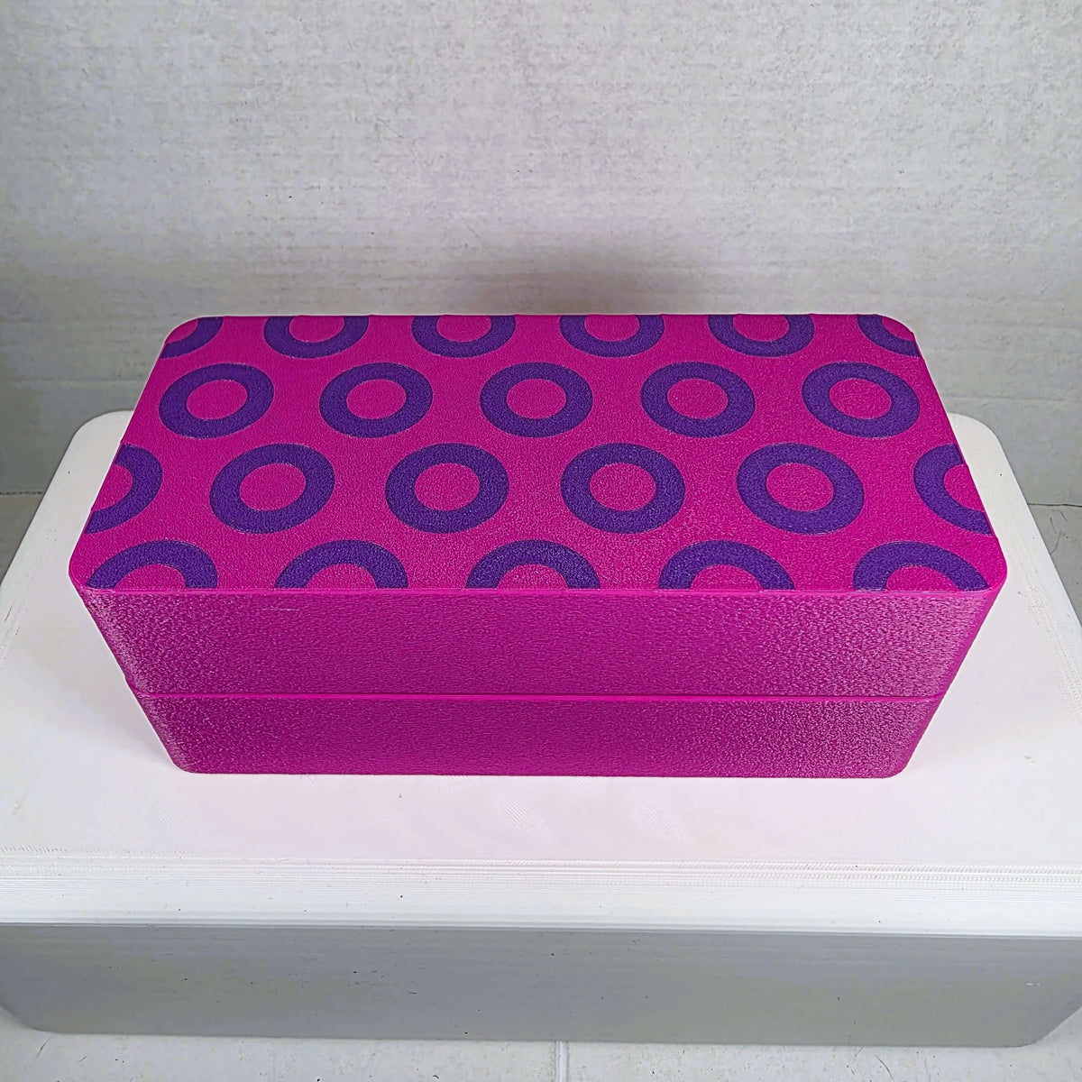 PHISH Donut Box Custom Storage Container for Stash of Small Items - SURRENDER to the FLOW