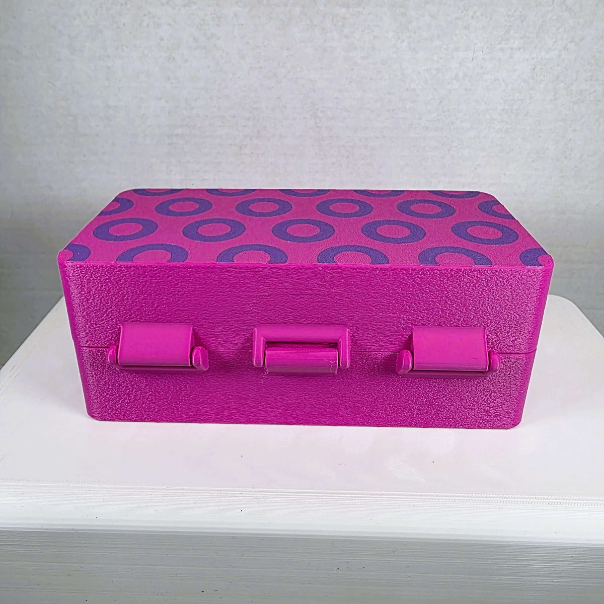 PHISH Donut Box Custom Storage Container for Stash of Small Items - SURRENDER to the FLOW