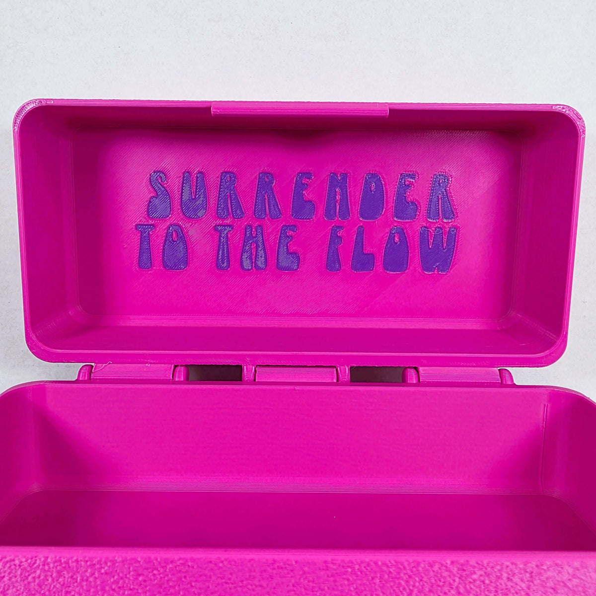 PHISH Donut Box Custom Storage Container for Stash of Small Items - SURRENDER to the FLOW